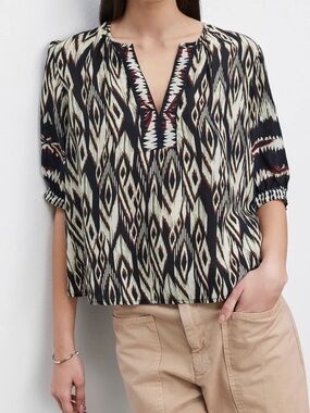 Beatrice Ikat Top